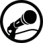Icon for instrument vocals